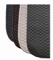 Load image into Gallery viewer, Riviera AP Cotton Quilted Saddle Cloth
