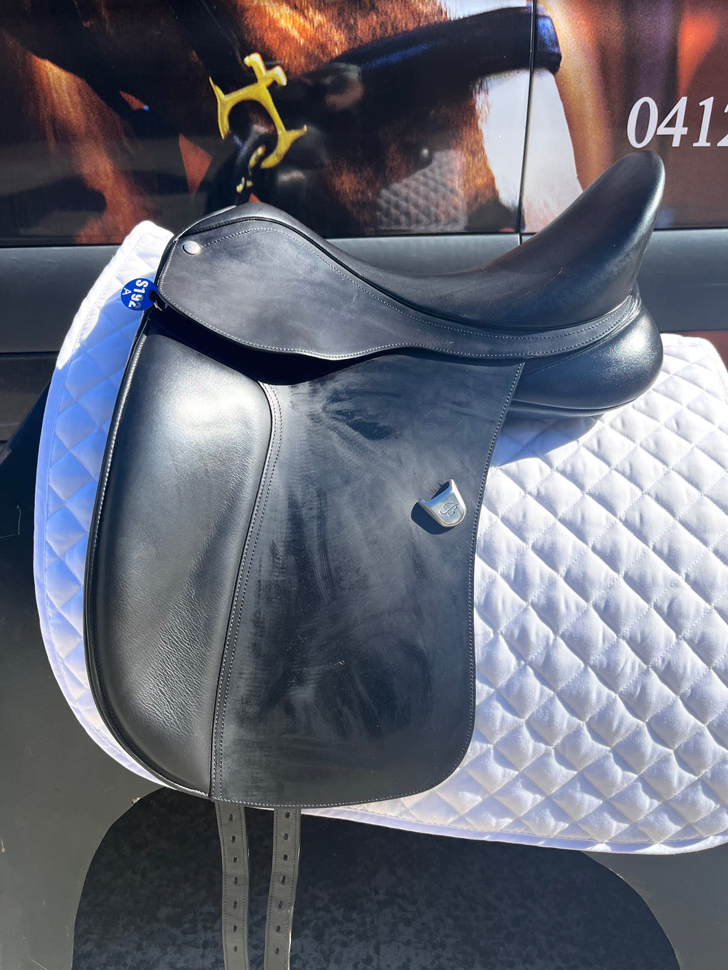 2nd Hand Bates Dressage Saddle S192A