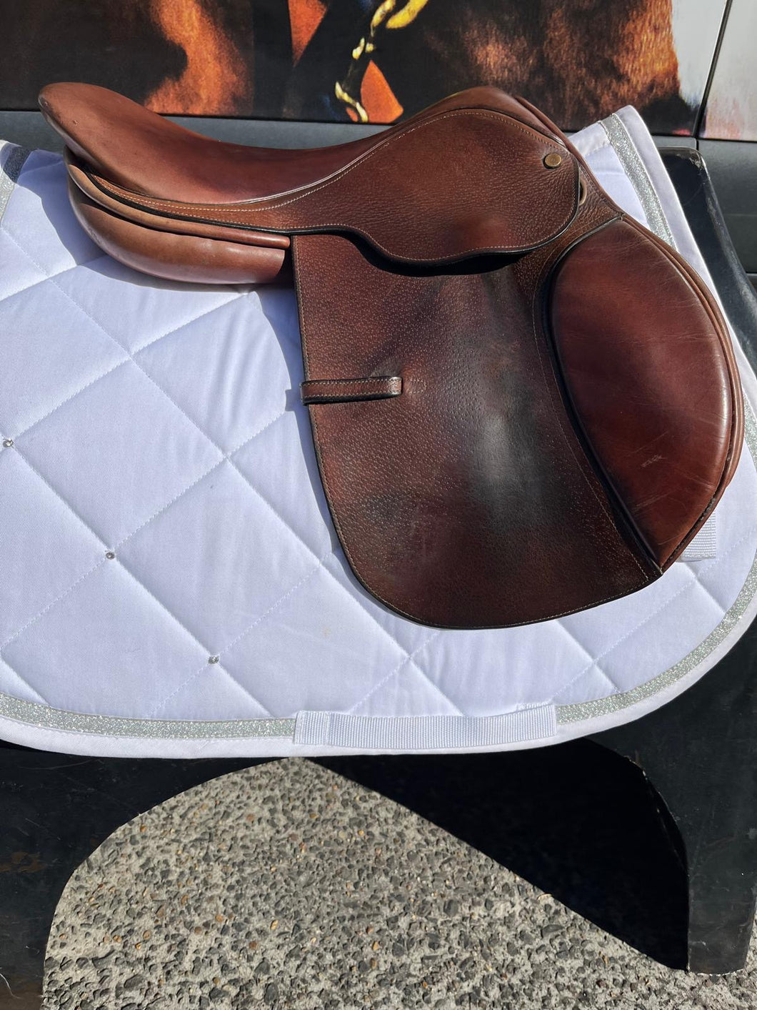 2nd Hand Jeffries Jump Saddle C032X