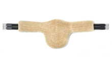 Load image into Gallery viewer, Prestige Leather Stud Guard Girth with Sheepskin (A8 FUR)
